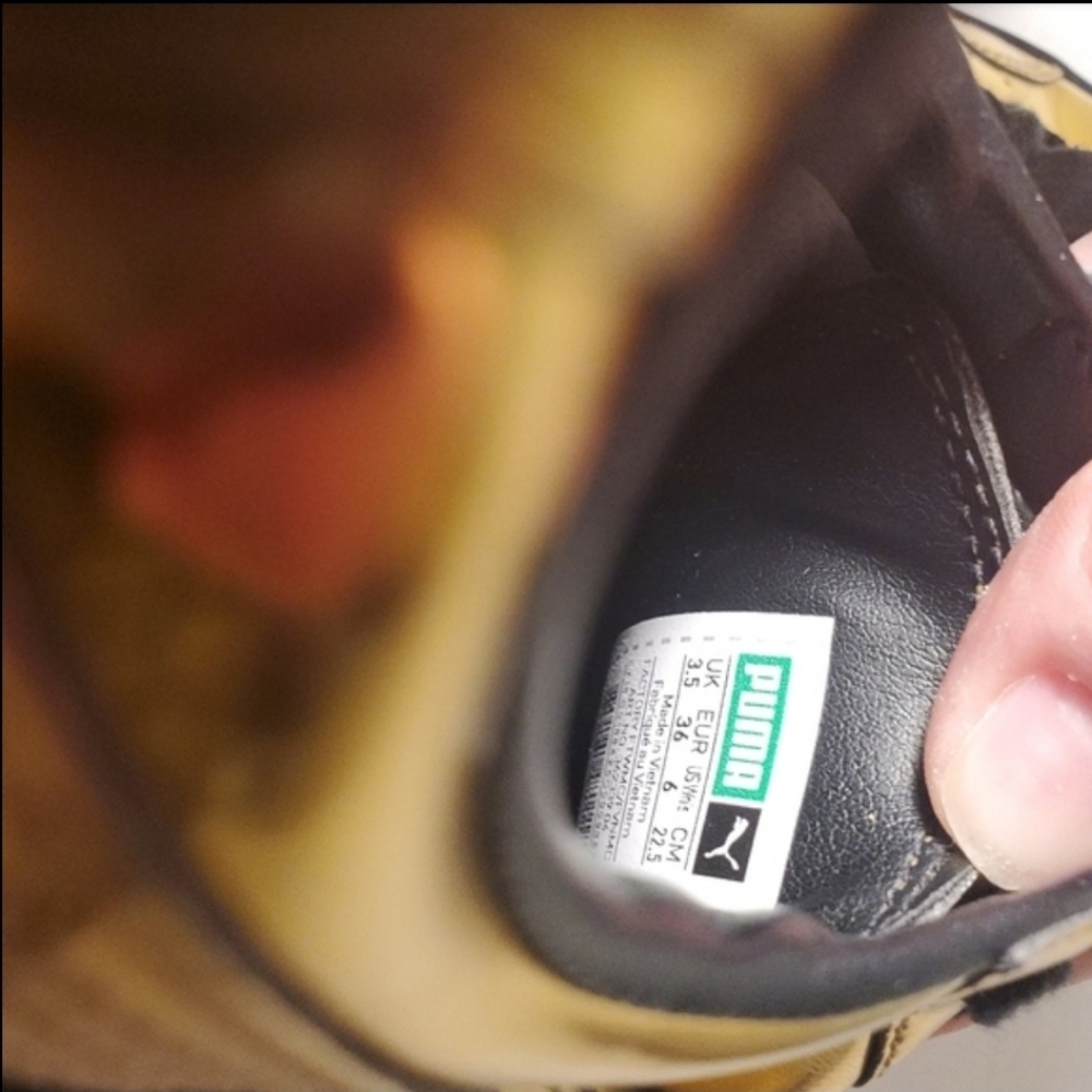 Puma Platform Gold Basket Sneaker - Picture 8 of 8